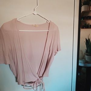 Lavender tie top
